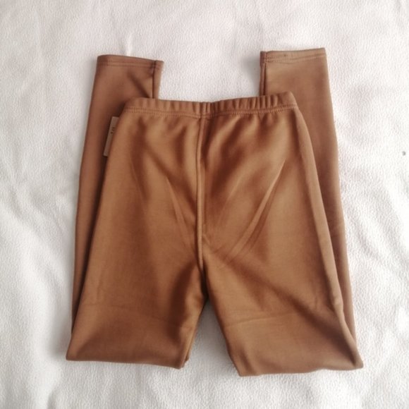 Just Cozy Caramel Fur-Lined Leggings - Picture 7 of 11